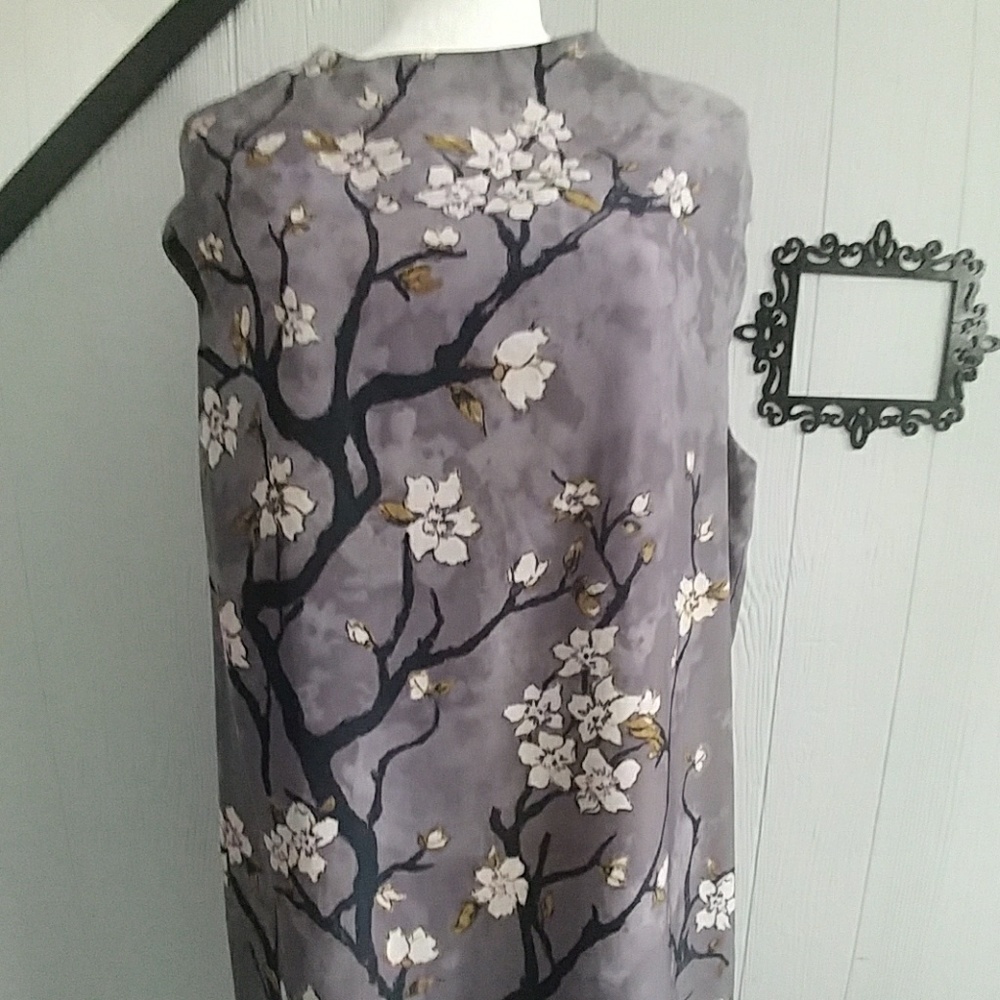 SOLD Kimchi Blue Cherry Blossom Muscle Tee Dress - Picture 2 of 5